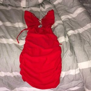 tiger mist londyn red dress
